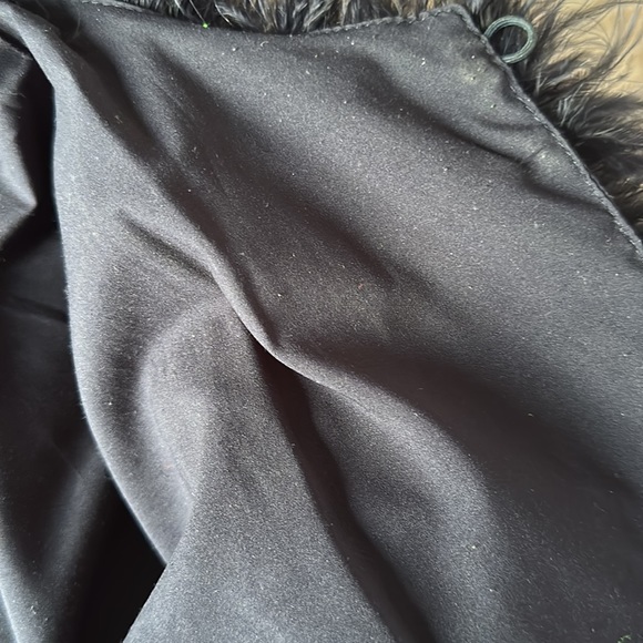 Chelsea28 Midnight Blue Cropped Feather Jacket XS - Picture 6 of 7